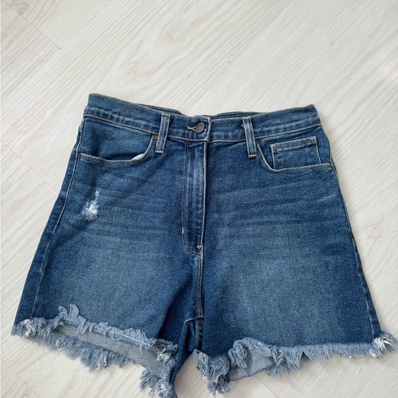 JUST-BLACK 🖤 DENIM SHORTS - Picture 1 of 2